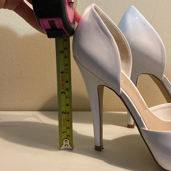 Aldo white peep toe heels - Picture 7 of 7